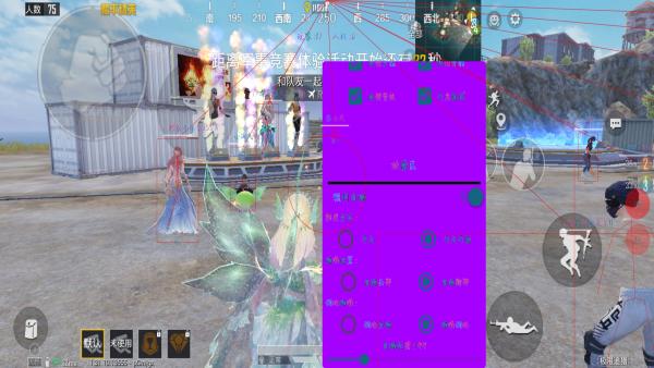 和平精英辅助【火海直装V1.0】超变态功能 人物变大加速跳远 载具加速 人物枪械美化 无后坐力  开火自瞄 超广角视角  聚点防抖 范围追踪